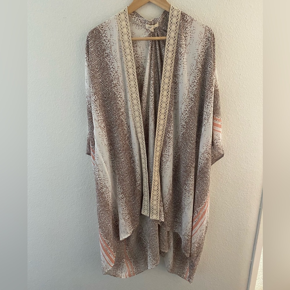 Freeway Basic Swim Coverup Cardigan